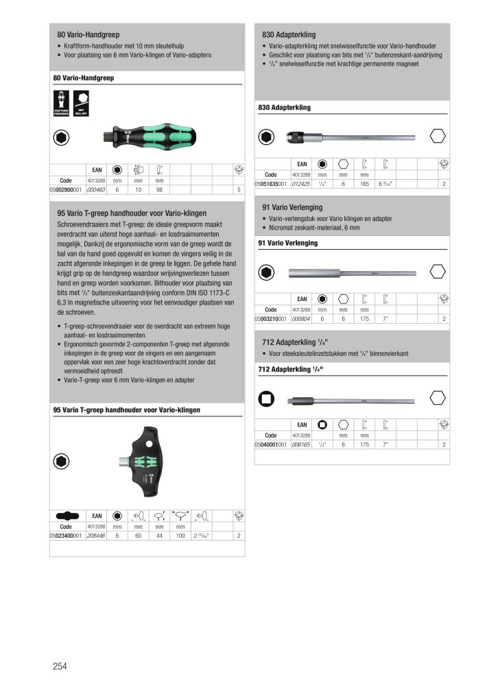 WERA hoofdcatalogus NEJ.: 2641 - Sida 254