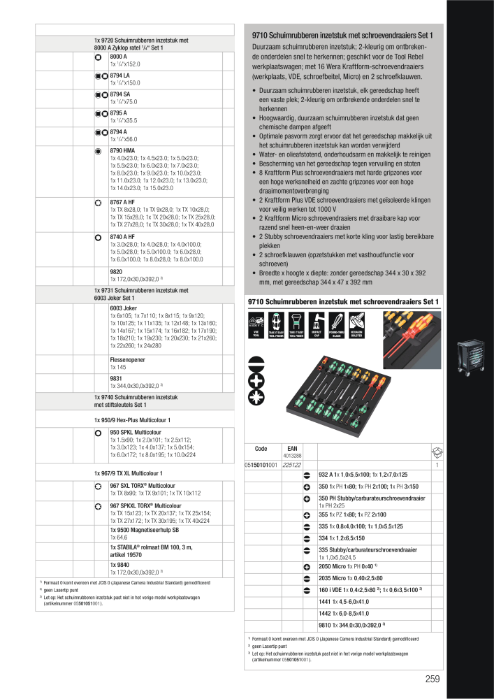 WERA hoofdcatalogus NR.: 2641 - Pagina 259