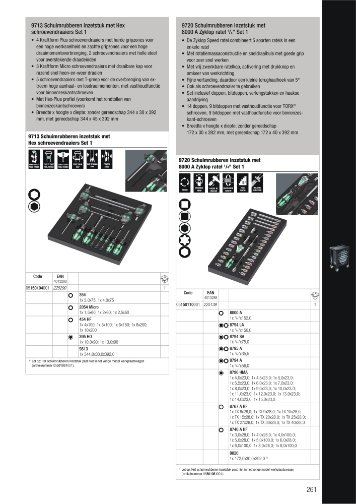 WERA hoofdcatalogus NR.: 2641 - Seite 261