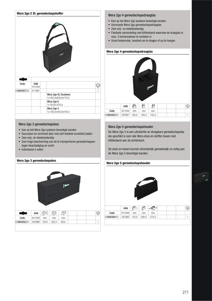 WERA hoofdcatalogus NEJ.: 2641 - Sida 271