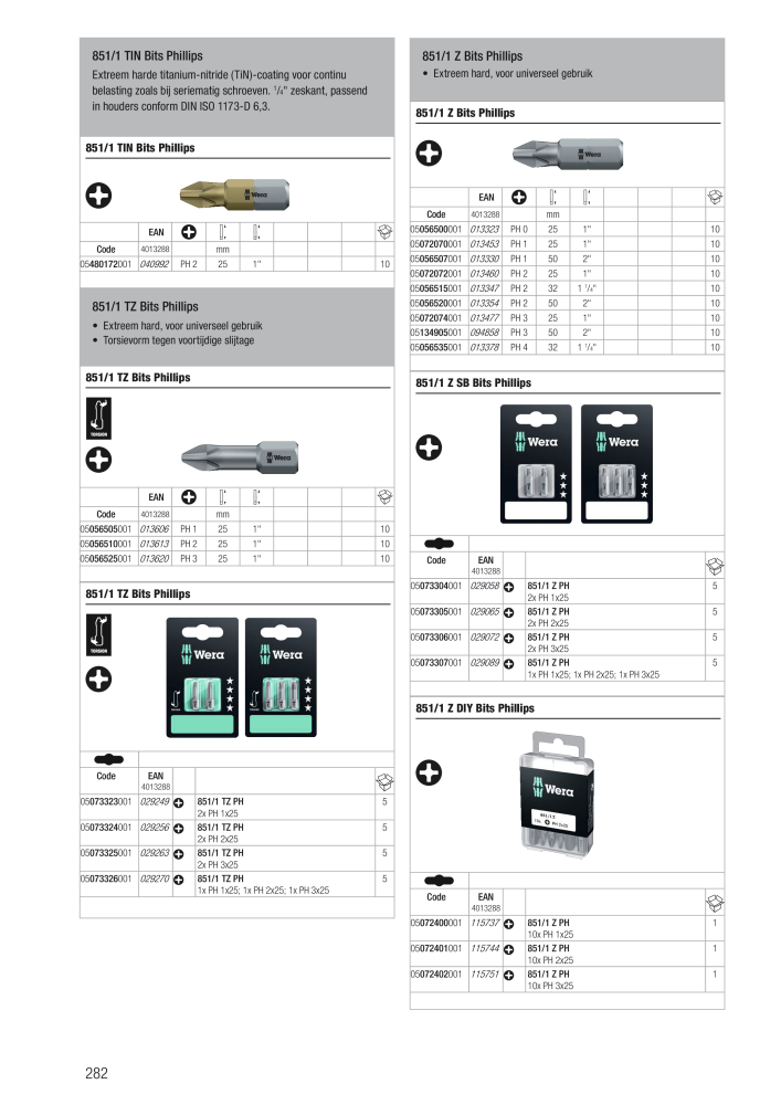 WERA hoofdcatalogus NEJ.: 2641 - Sida 282