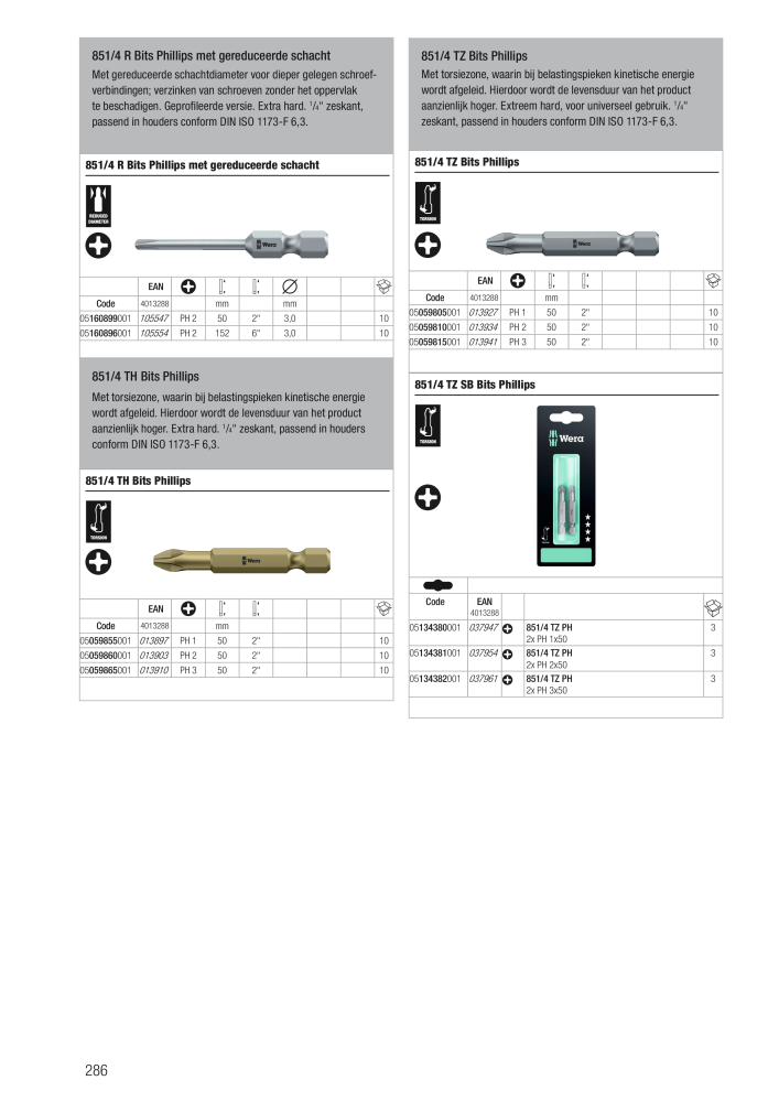 WERA hoofdcatalogus NR.: 2641 - Pagina 286