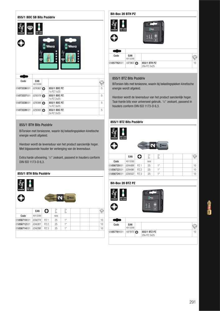 WERA hoofdcatalogus NR.: 2641 - Pagina 291