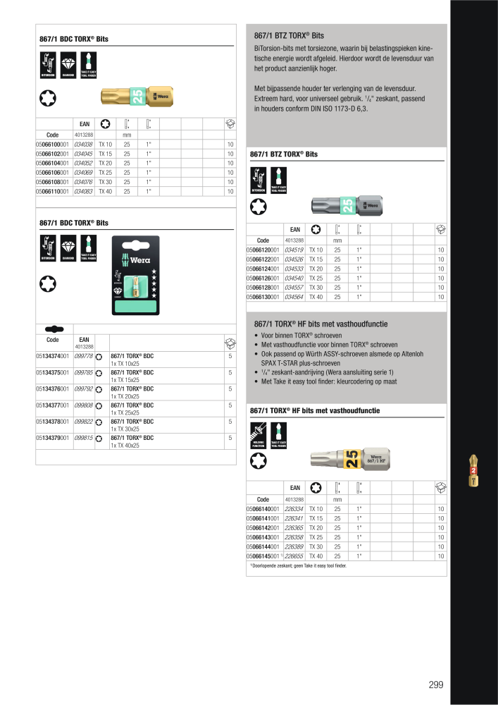 WERA hoofdcatalogus n.: 2641 - Pagina 299