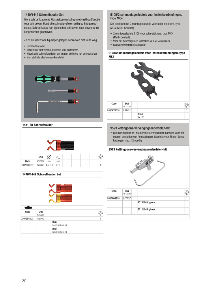 WERA hoofdcatalogus NEJ.: 2641 - Sida 30