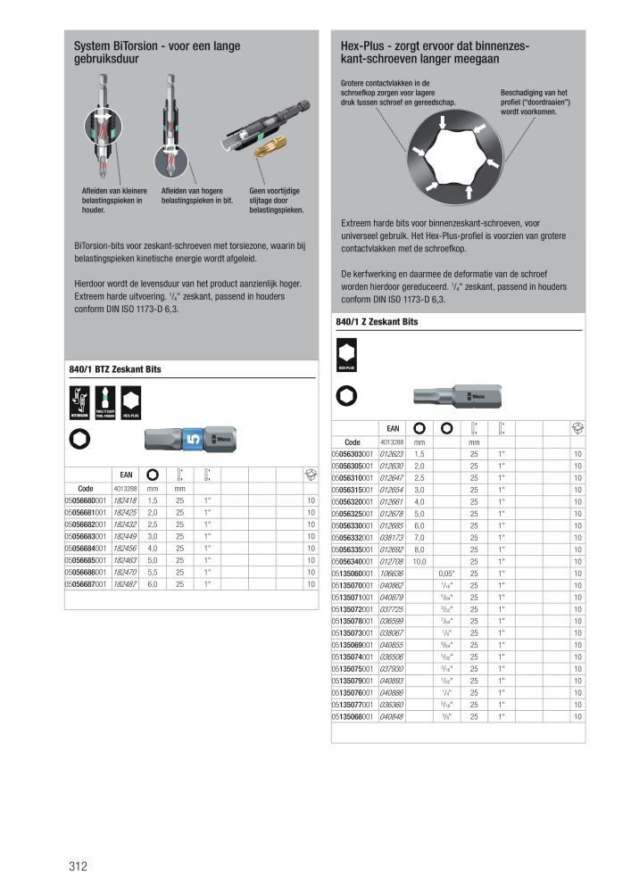 WERA hoofdcatalogus n.: 2641 - Pagina 312