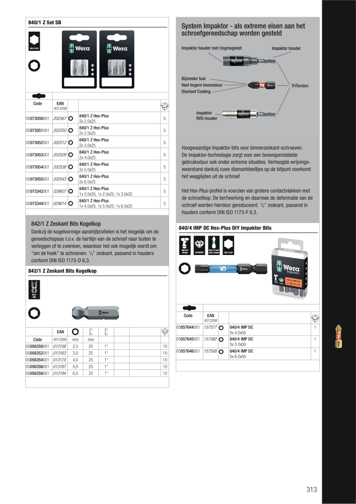 WERA hoofdcatalogus NR.: 2641 - Pagina 313