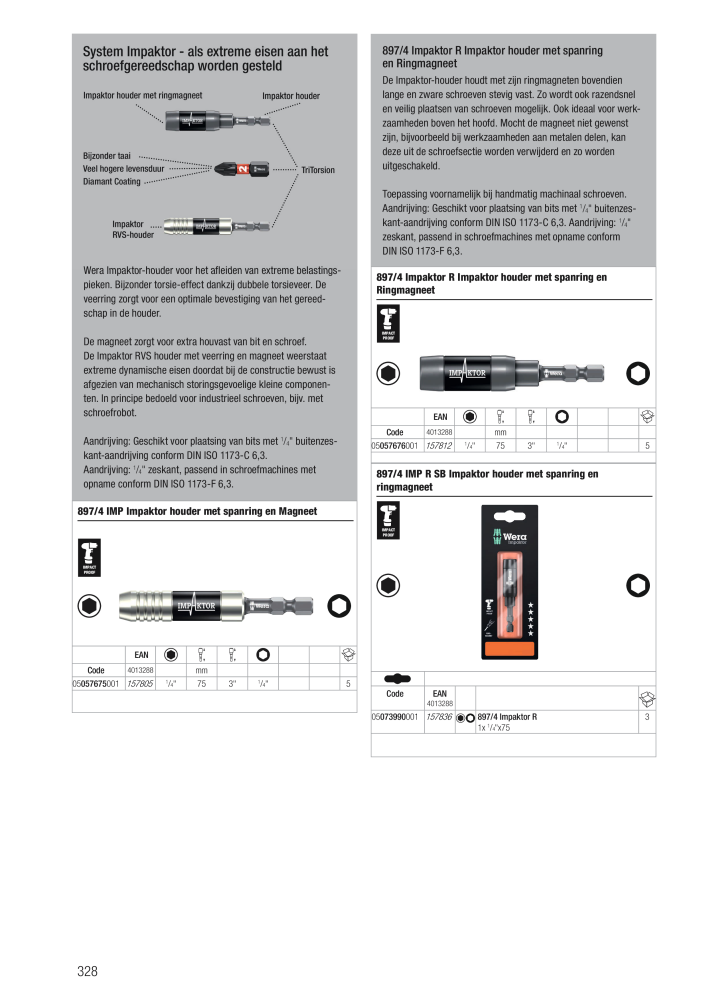 WERA hoofdcatalogus NO.: 2641 - Page 328