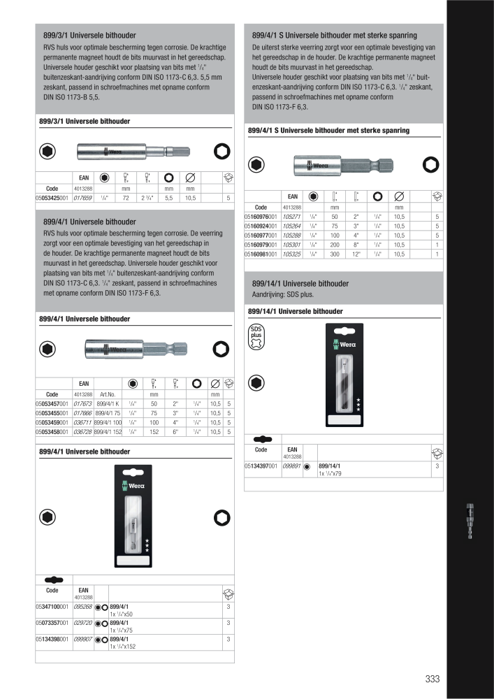 WERA hoofdcatalogus n.: 2641 - Pagina 333