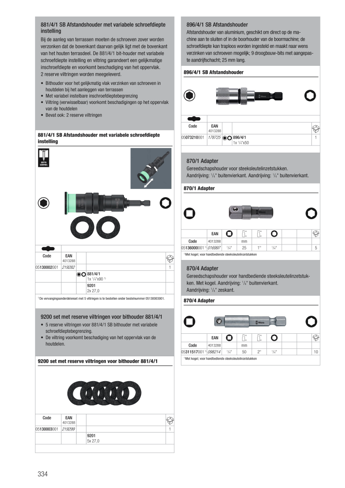 WERA hoofdcatalogus NR.: 2641 - Seite 334