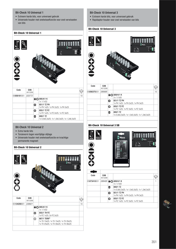 WERA hoofdcatalogus NEJ.: 2641 - Sida 351