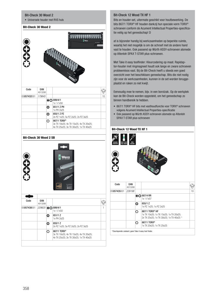 WERA hoofdcatalogus NR.: 2641 - Pagina 358