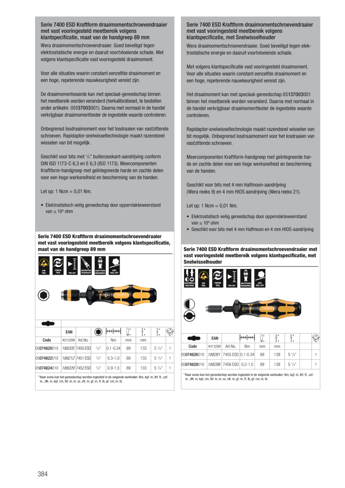 WERA hoofdcatalogus NR.: 2641 - Seite 384