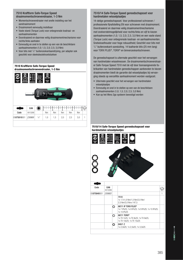 WERA hoofdcatalogus NR.: 2641 - Pagina 385