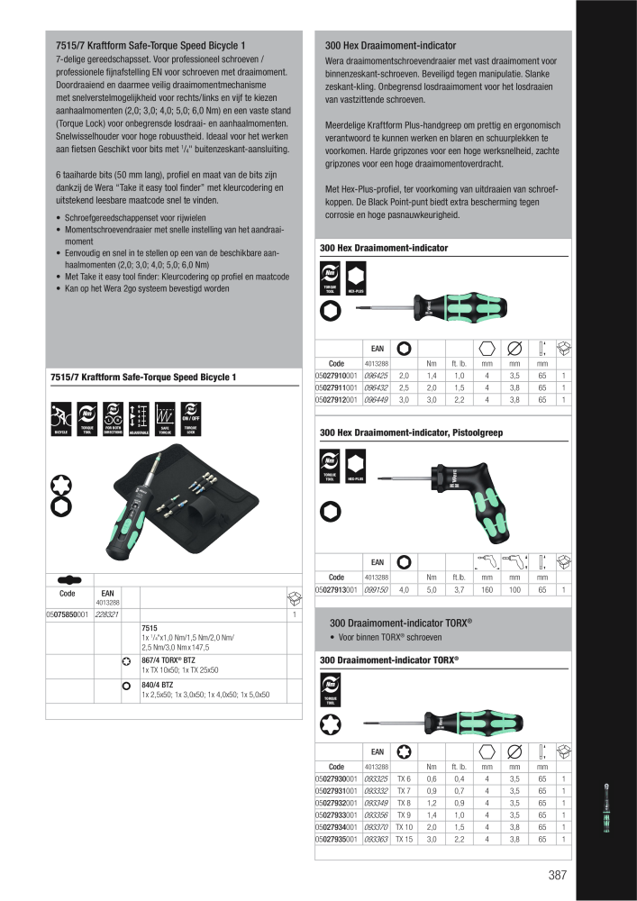 WERA hoofdcatalogus NR.: 2641 - Pagina 387