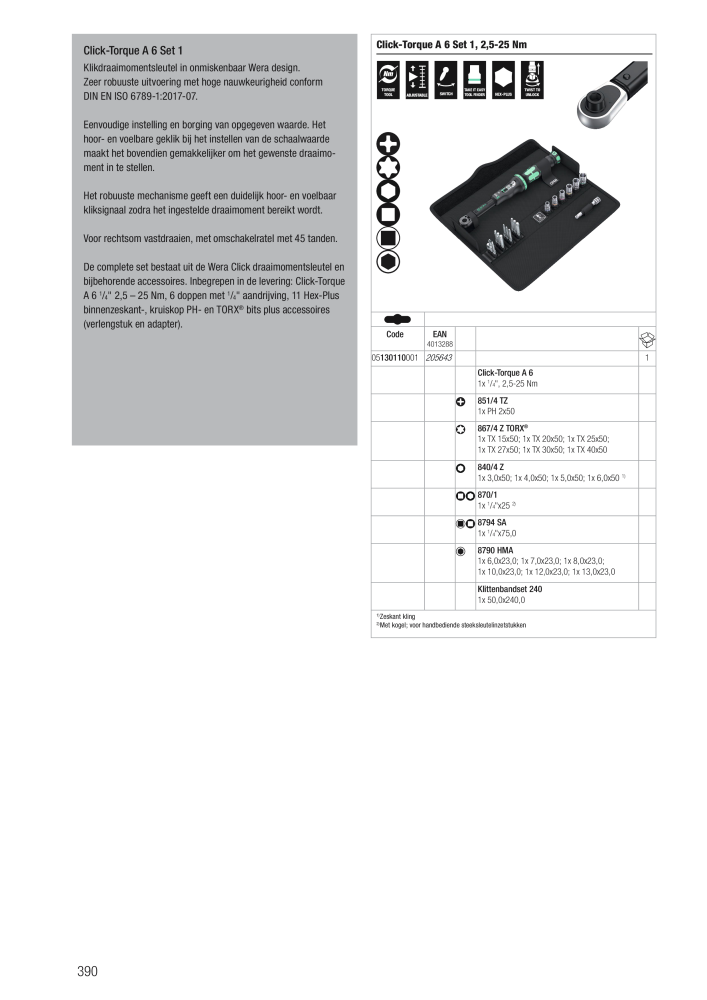 WERA hoofdcatalogus NR.: 2641 - Seite 390