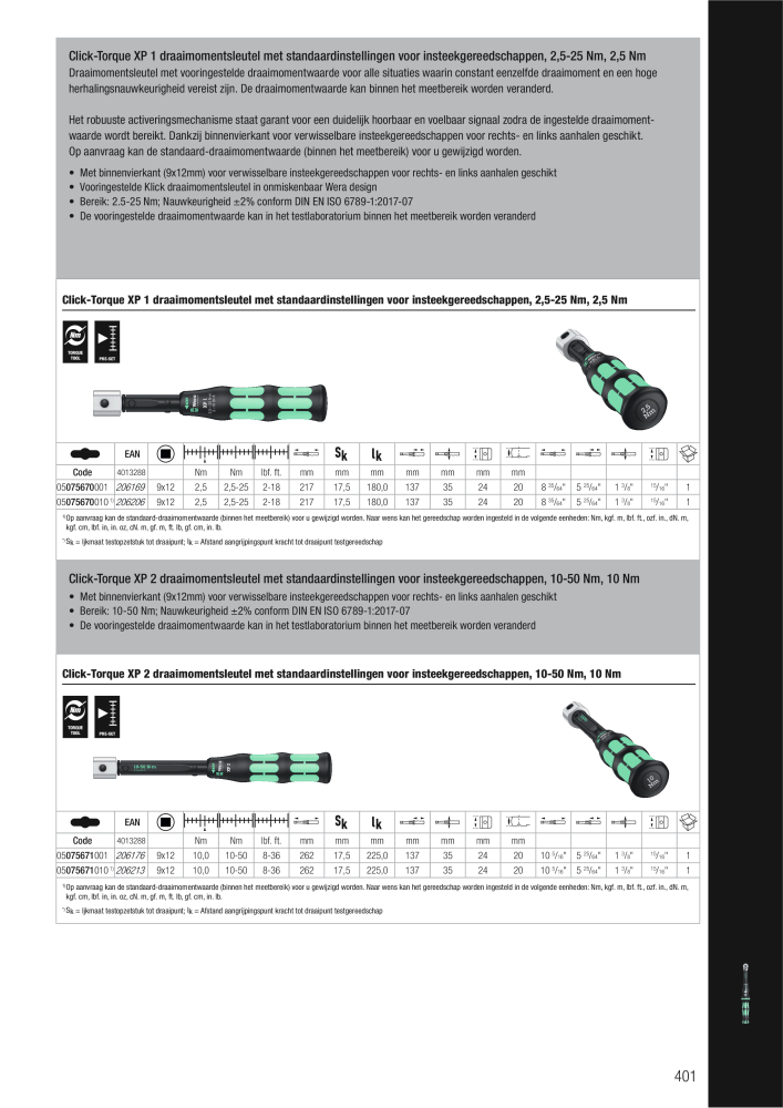 WERA hoofdcatalogus NR.: 2641 - Strona 401