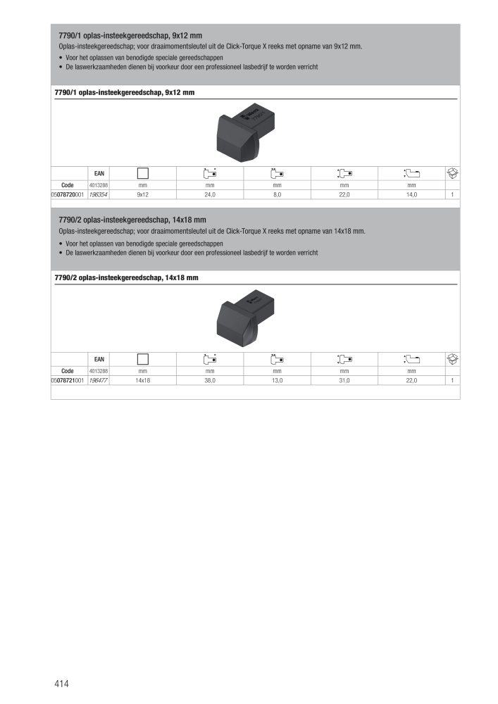 WERA hoofdcatalogus NR.: 2641 - Pagina 414