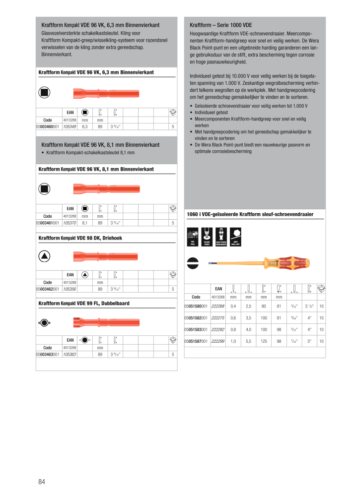 WERA hoofdcatalogus NEJ.: 2641 - Sida 84