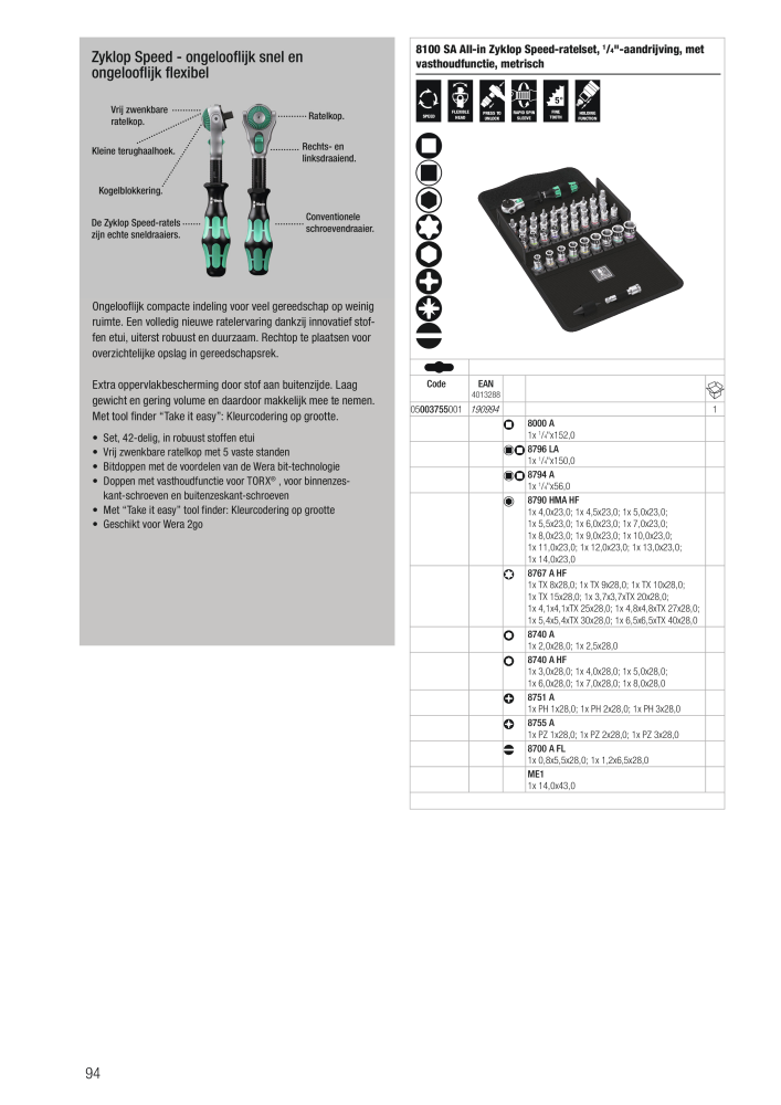 WERA hoofdcatalogus NR.: 2641 - Pagina 94