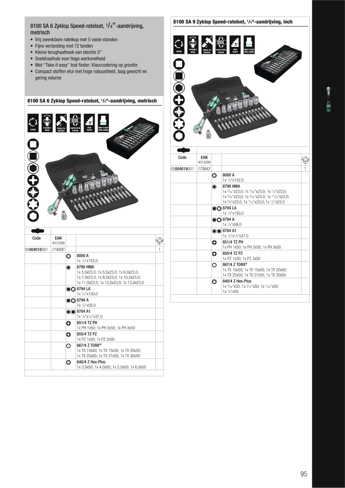 WERA hoofdcatalogus NR.: 2641 - Side 95