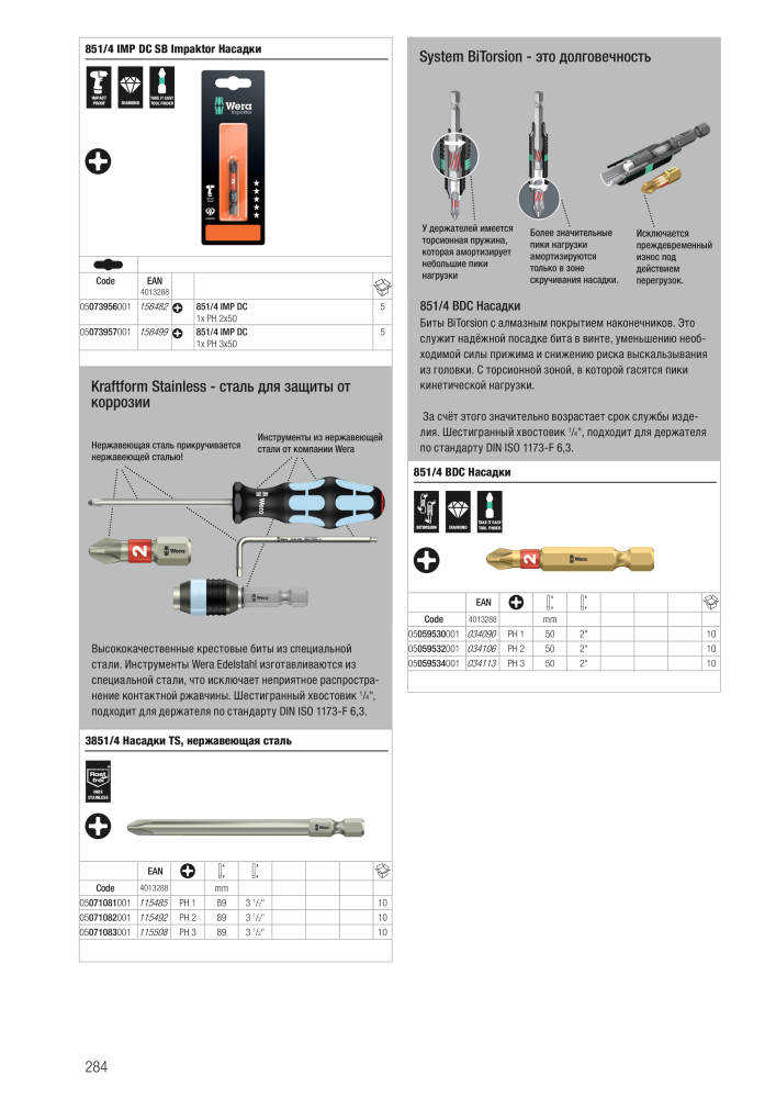 основной каталог WERA NR.: 2643 - Strona 284