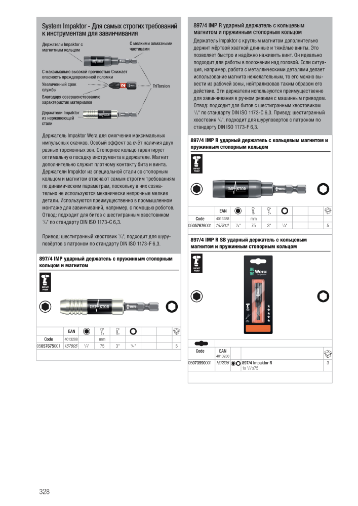 основной каталог WERA Nº: 2643 - Página 328