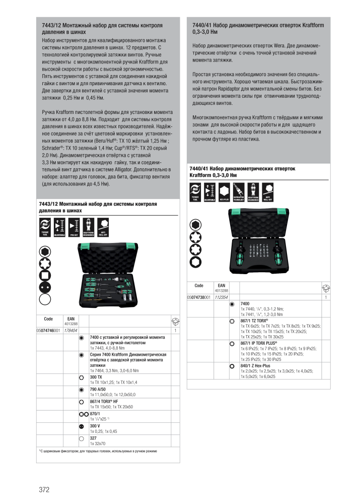 основной каталог WERA NO.: 2643 - Page 372