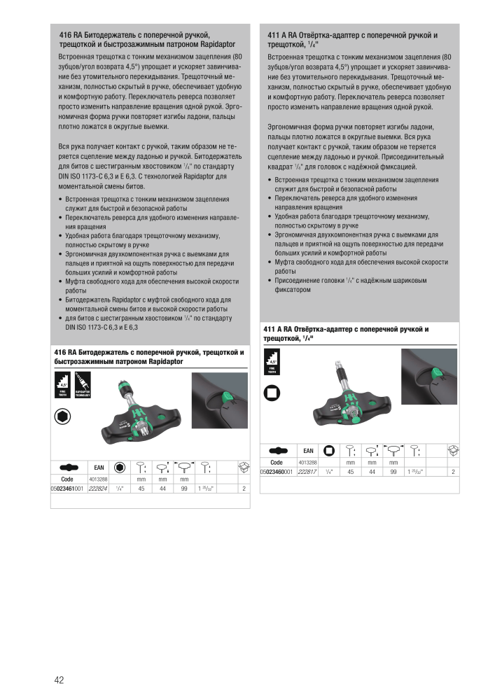 основной каталог WERA NO.: 2643 - Page 42