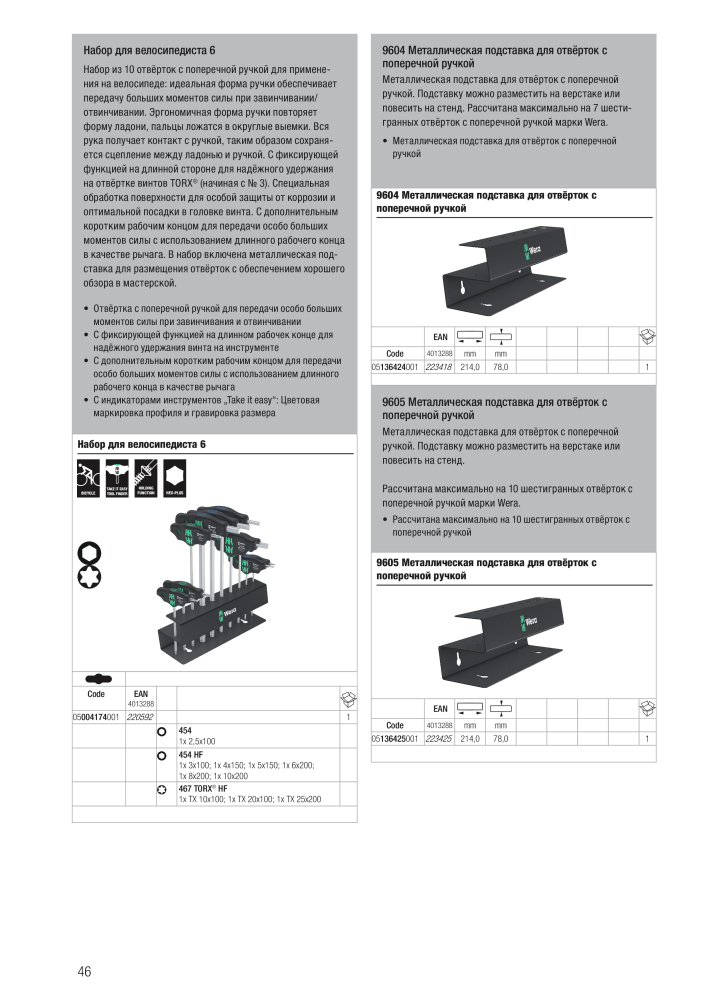 основной каталог WERA Nb. : 2643 - Page 46