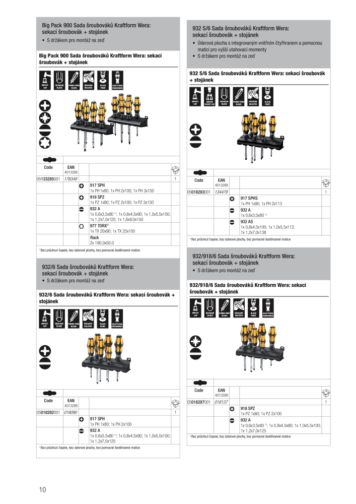 Hlavní katalog WERA Nb. : 2644 - Page 10