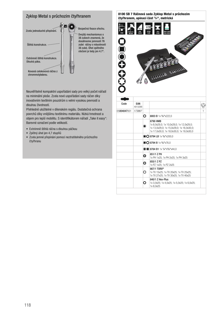 Hlavní katalog WERA Nº: 2644 - Página 118