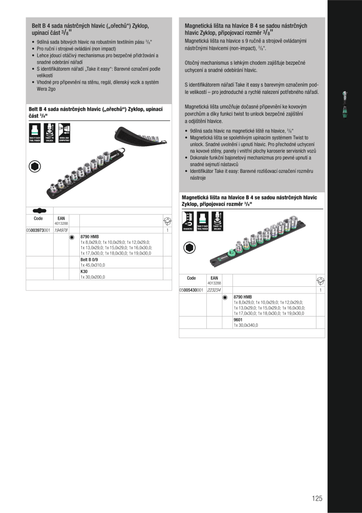 Hlavní katalog WERA NEJ.: 2644 - Sida 125