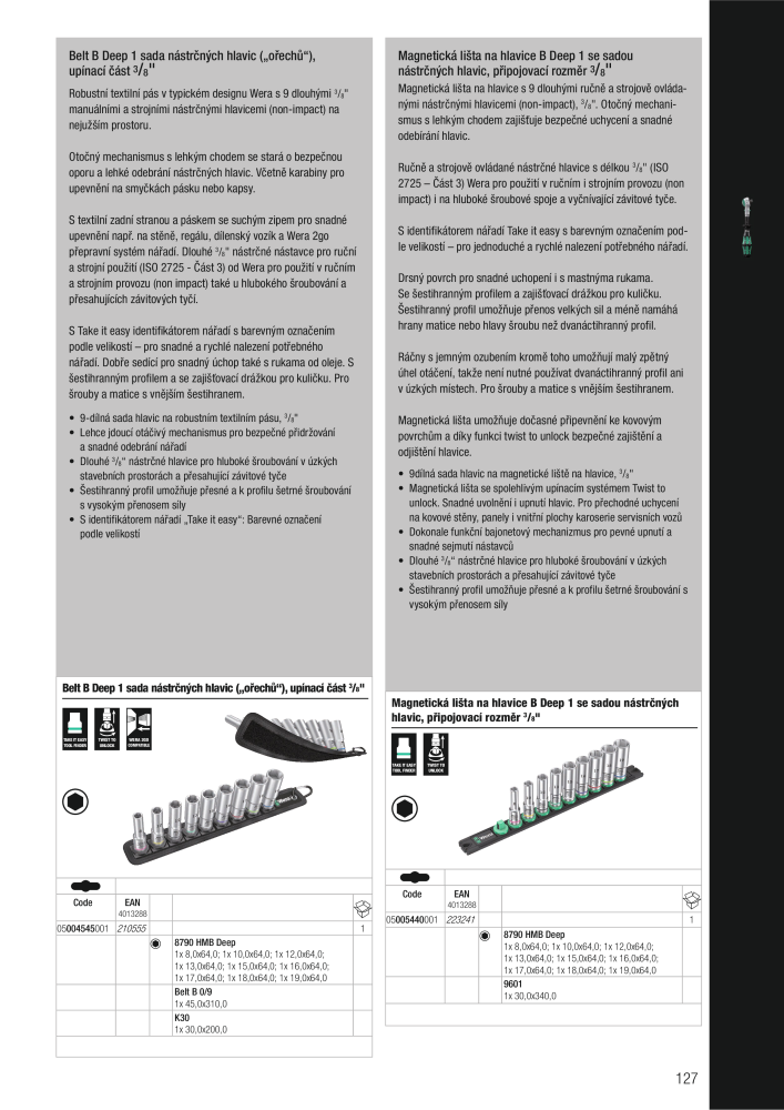 Hlavní katalog WERA Č. 2644 - Strana 127