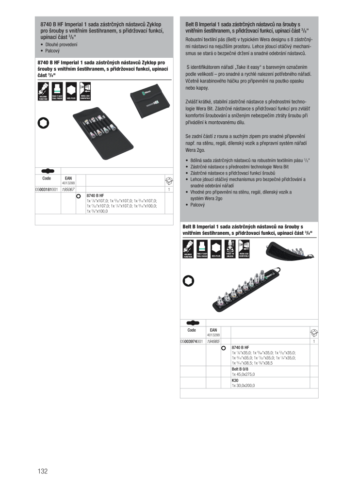 Hlavní katalog WERA Nº: 2644 - Página 132