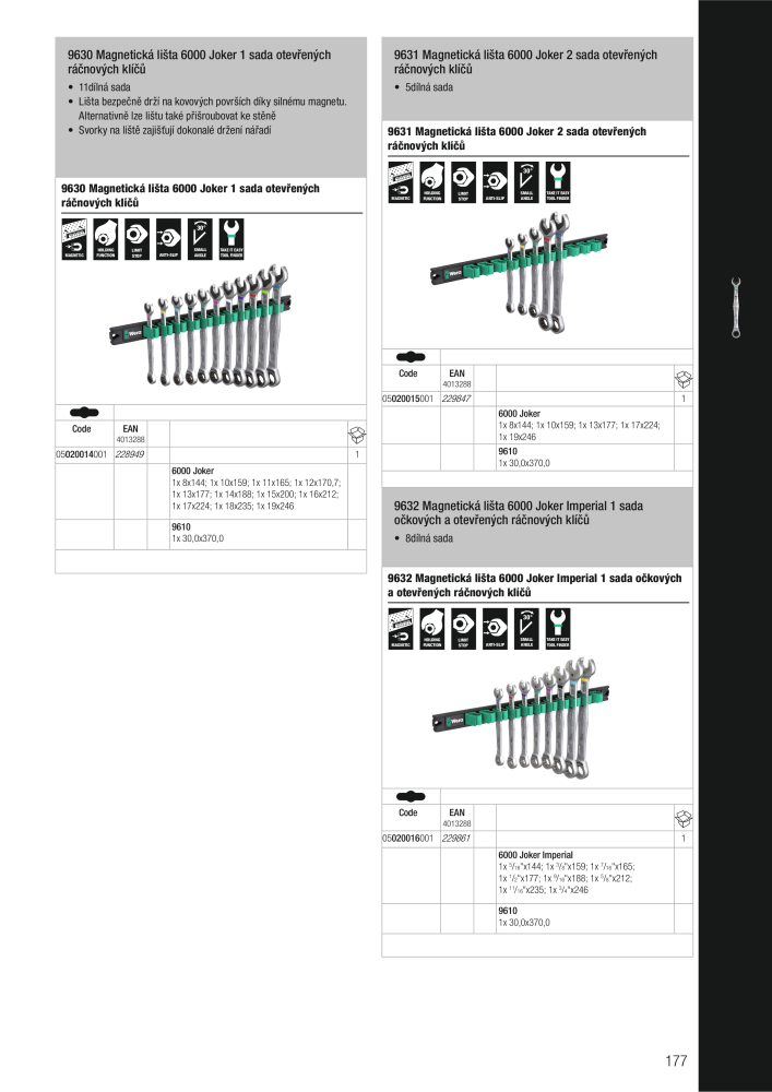 Hlavní katalog WERA Nº: 2644 - Página 177