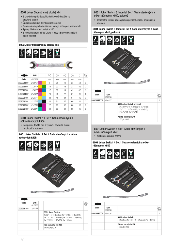 Hlavní katalog WERA NEJ.: 2644 - Sida 180