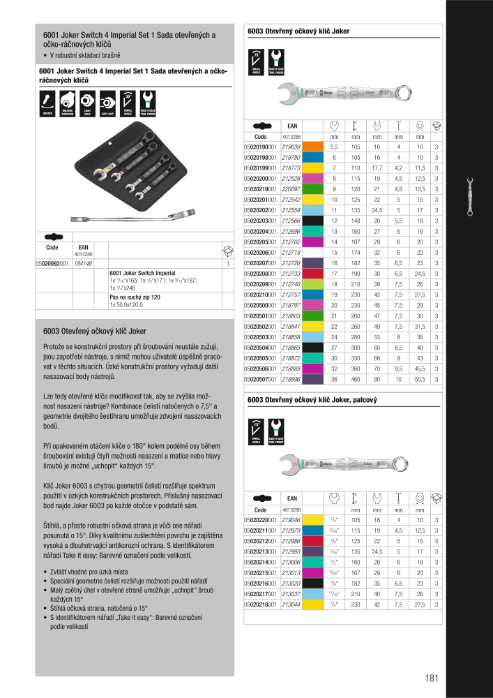 Hlavní katalog WERA n.: 2644 - Pagina 181