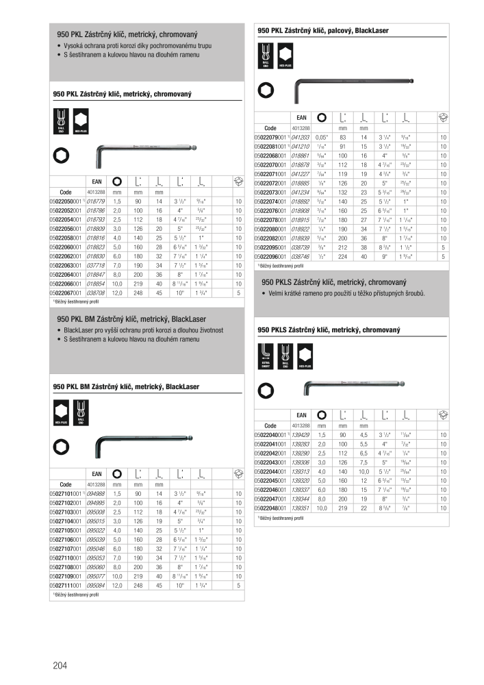 Hlavní katalog WERA NR.: 2644 - Strona 204