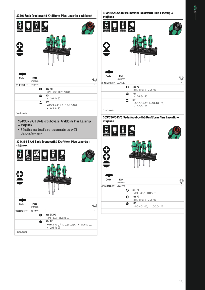 Hlavní katalog WERA NR.: 2644 - Pagina 23