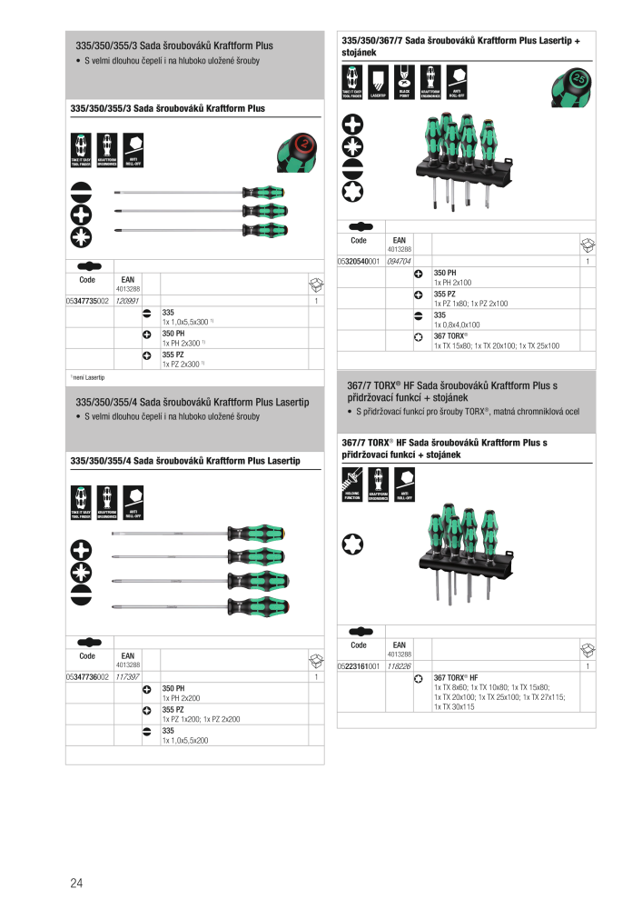 Hlavní katalog WERA Nº: 2644 - Página 24