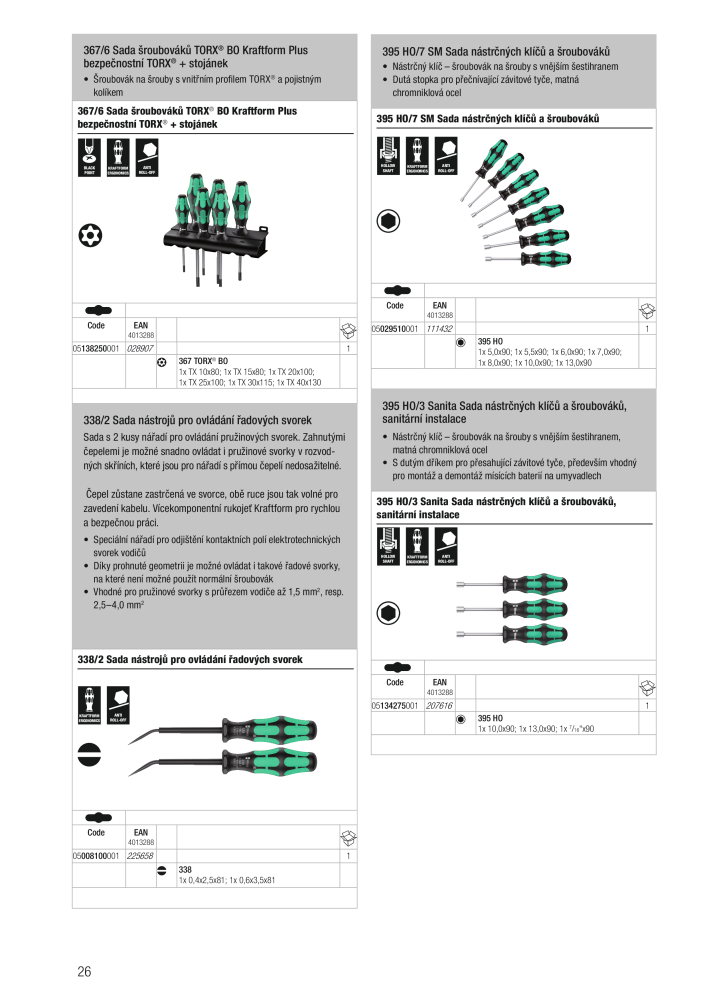 Hlavní katalog WERA Č. 2644 - Strana 26