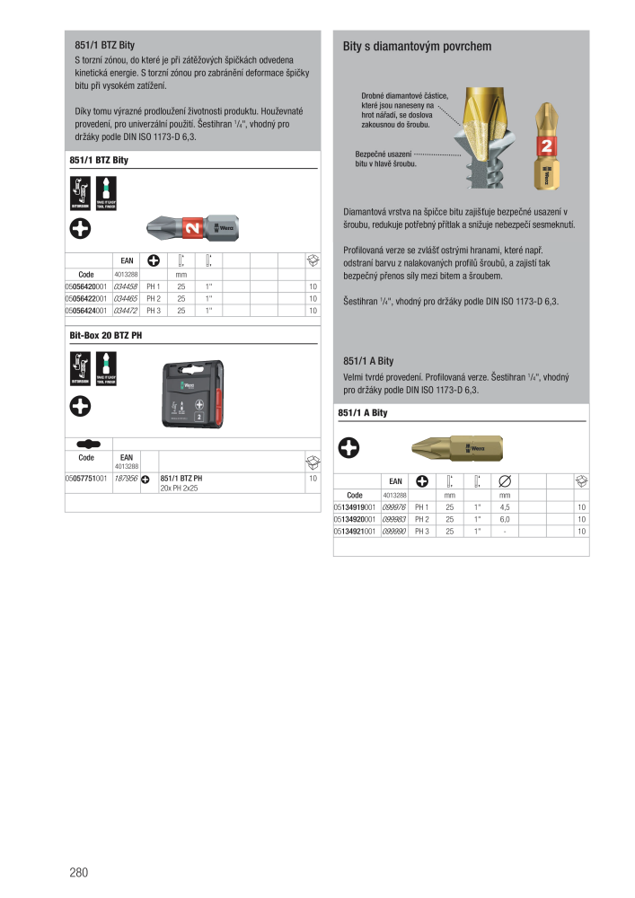 Hlavní katalog WERA Nº: 2644 - Página 280