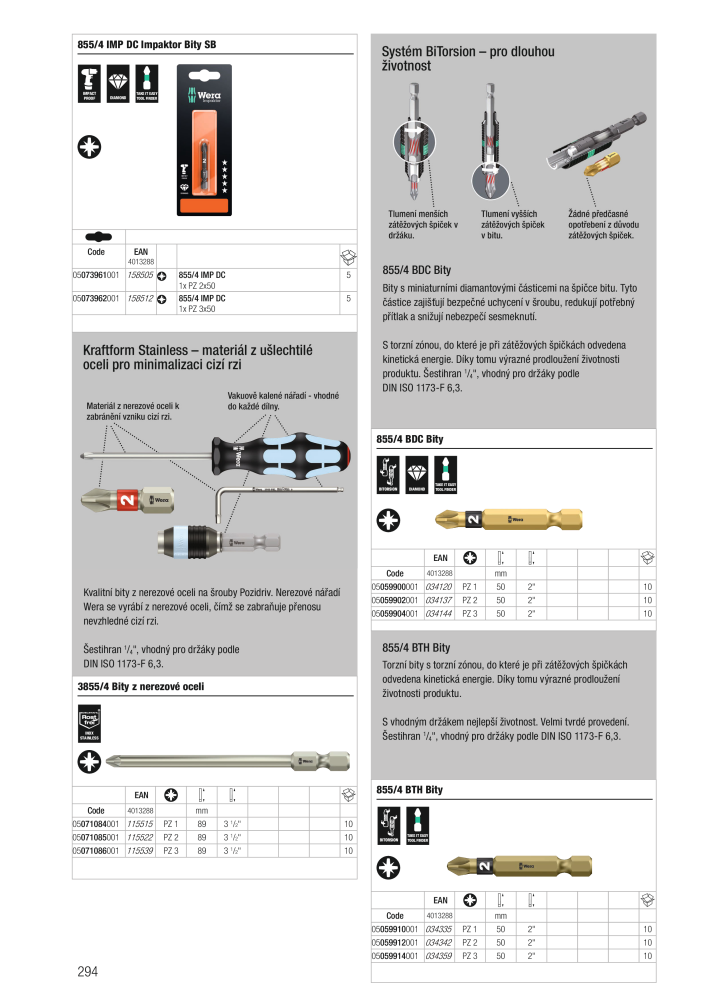 Hlavní katalog WERA Č. 2644 - Strana 294