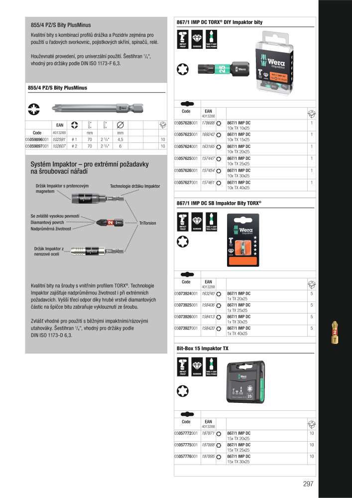 Hlavní katalog WERA NEJ.: 2644 - Sida 297