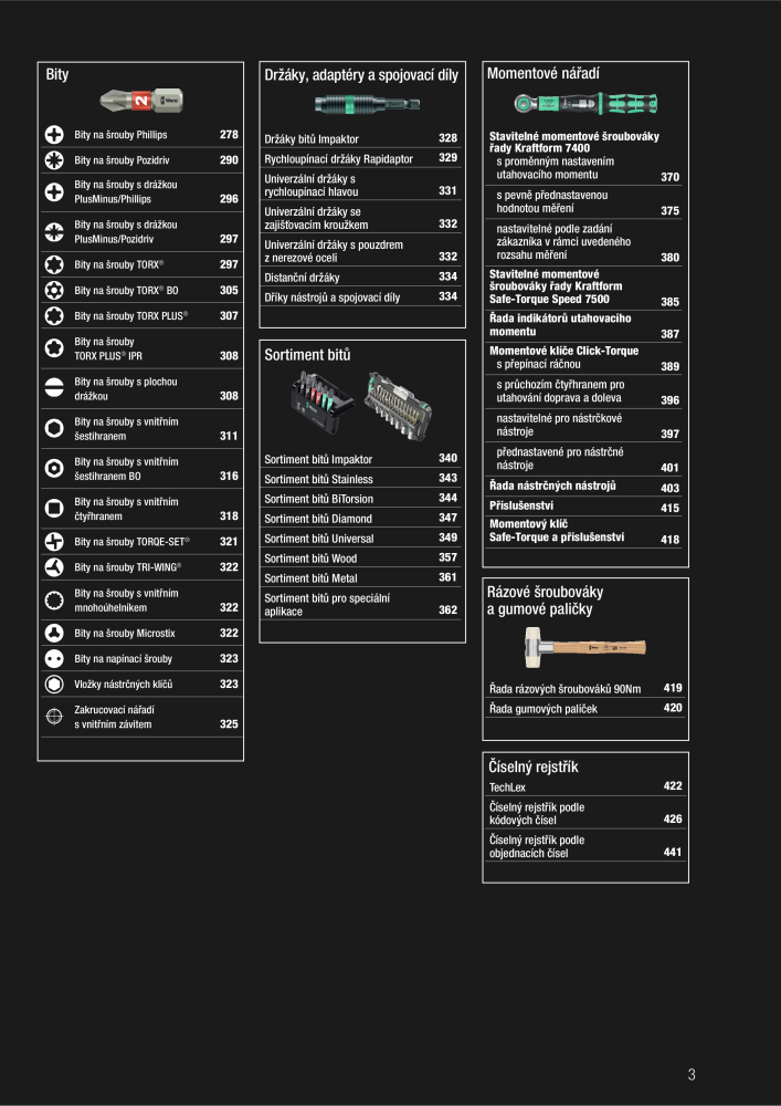 Hlavní katalog WERA NR.: 2644 - Pagina 3