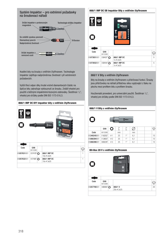 Hlavní katalog WERA Nº: 2644 - Página 318