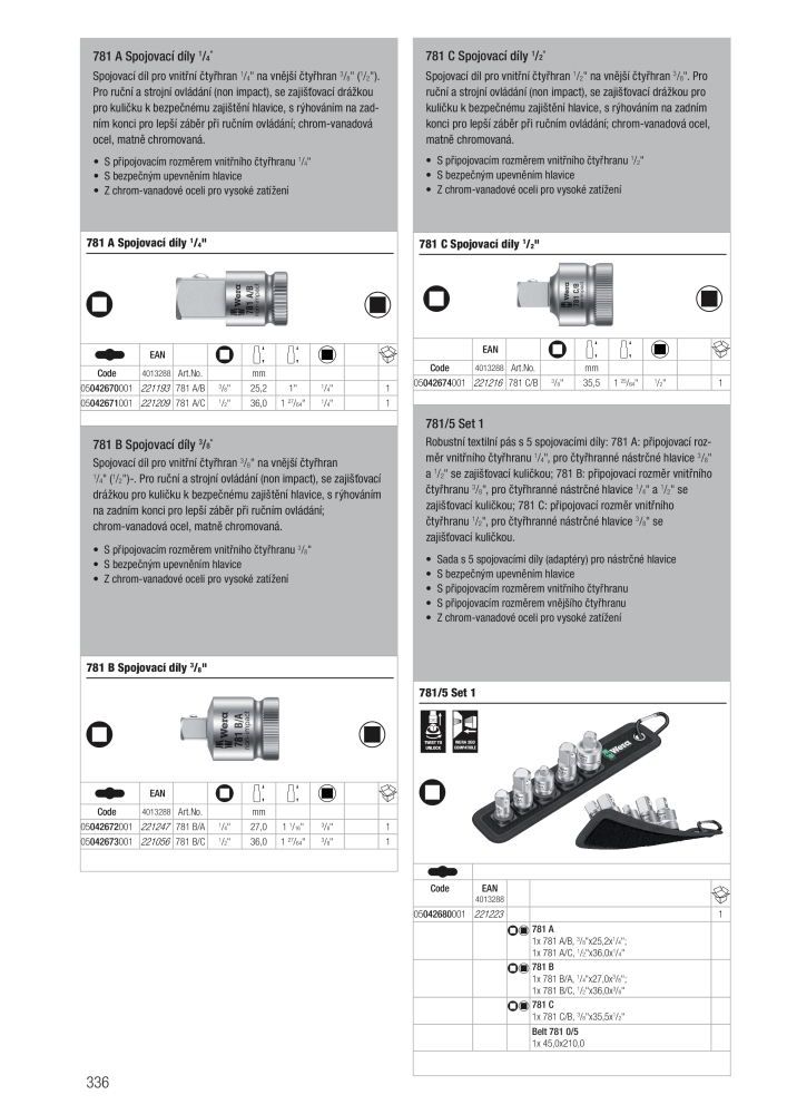 Hlavní katalog WERA Nº: 2644 - Página 336