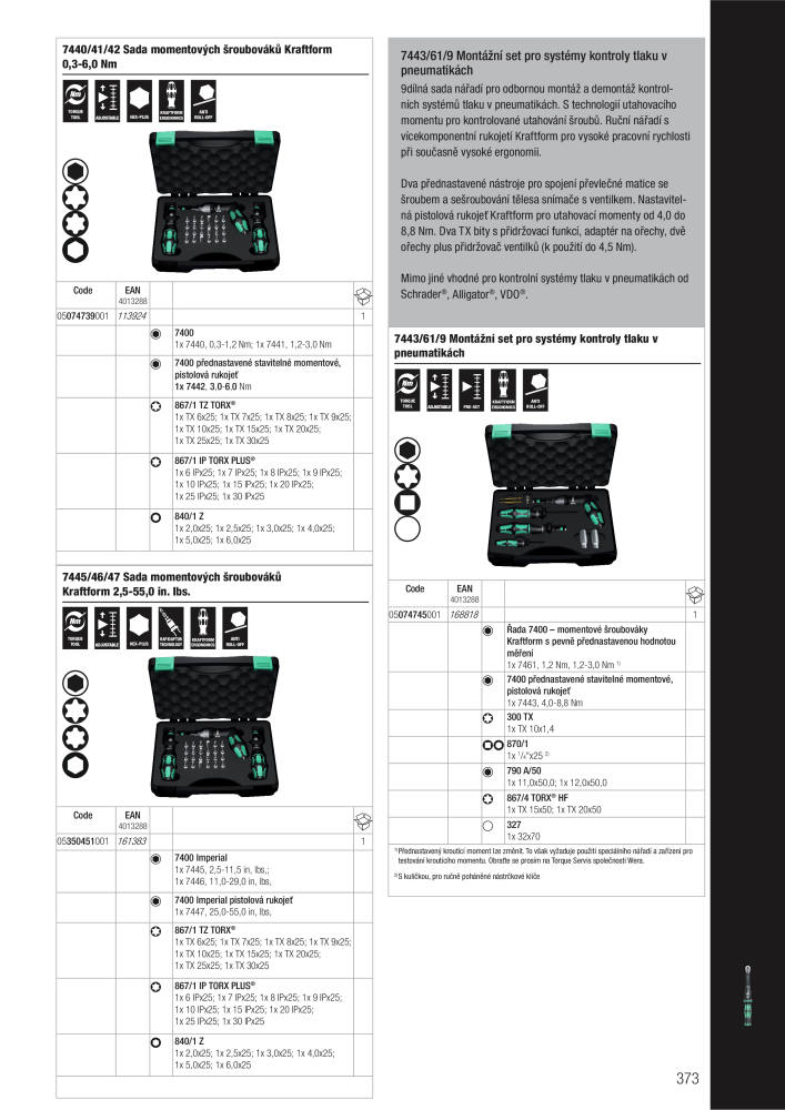 Hlavní katalog WERA NR.: 2644 - Pagina 373