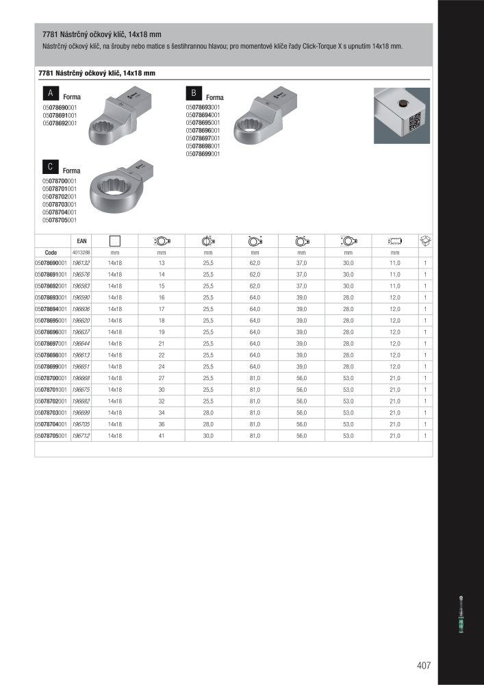 Hlavní katalog WERA Nº: 2644 - Página 407